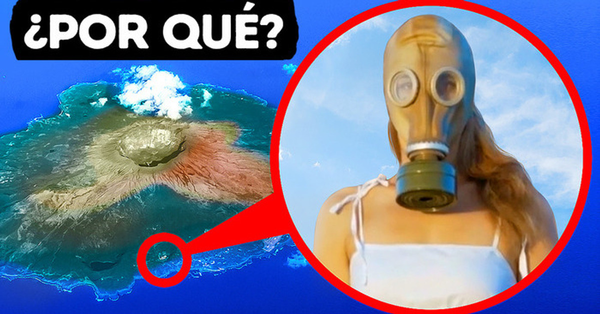 Una isla con un volcán muy activo y, aun así, la gente sigue viviendo allí