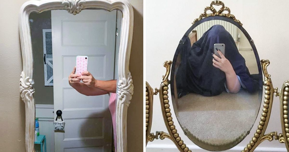 20 Fotos personas que solo querían vender sus espejos (nueva selección) 20 Fotos personas que solo querían vender sus espejos (nueva selección)
