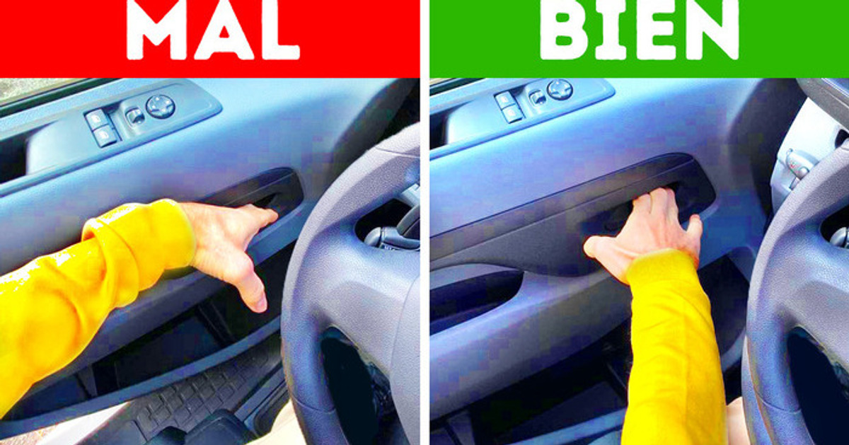 Abre la puerta del conductor con la mano derecha, esta es la razón