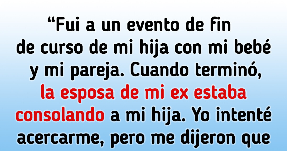 Llevé a mi bebé a una presentación de mi hija mayor y ahora no me habla Llevé a mi bebé a una presentación de mi hija mayor y ahora no me habla