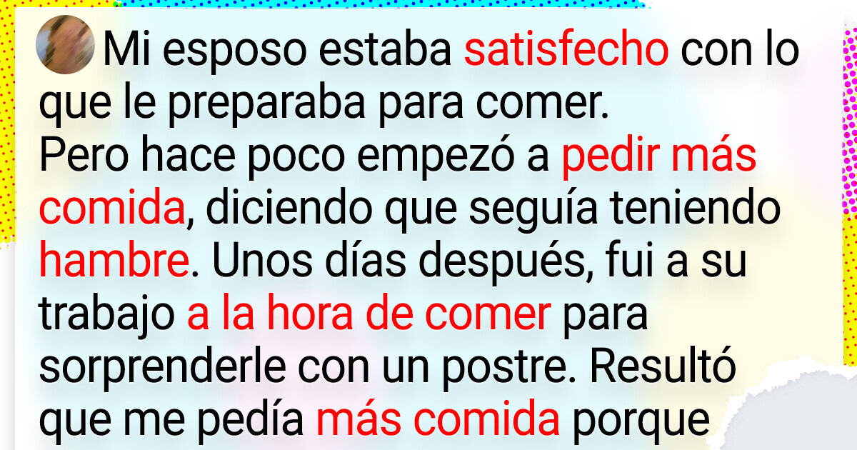 Mi esposo nos arruinó la vida a los dos al pedirme que le sirviera un almuerzo más grande para ir a trabajar