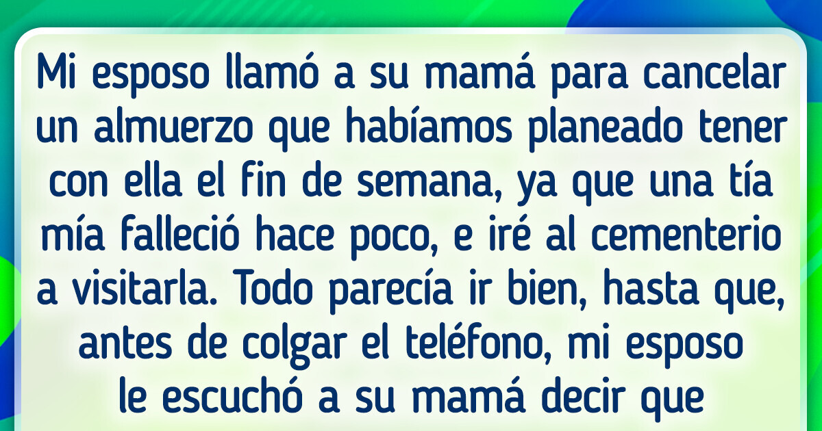 Mi suegra olvidó colgar el teléfono y lo que escuchamos desató una tormenta familiar