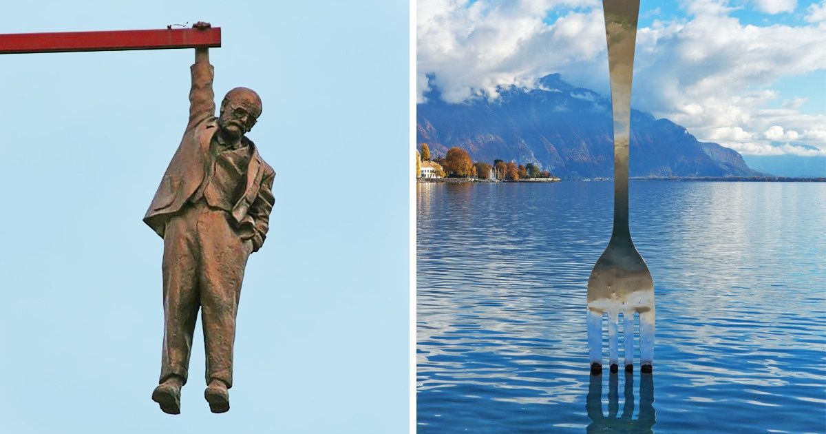 21 Monumentos muy inusuales que destacan por ser originales y atrevidos 21 Monumentos muy inusuales que destacan por ser originales y atrevidos