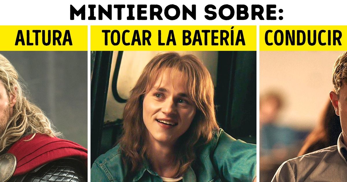 10+ Actores que distorsionaron un poco la realidad para ser parte de películas y series de TV (nueva selección) 10+ Actores que distorsionaron un poco la realidad para ser parte de películas y series de TV (nueva selección)
