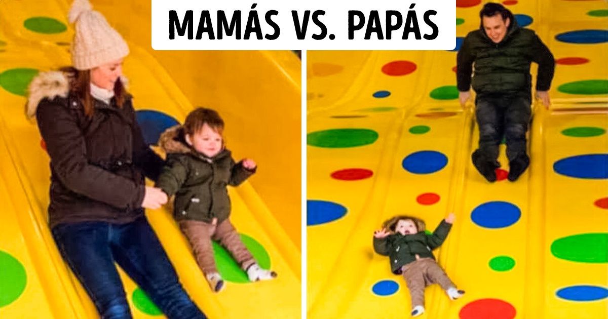 20 Fotos sobre las diferencias entre mamás y papás capaces de sorprender a cualquiera 20 Fotos sobre las diferencias entre mamás y papás capaces de sorprender a cualquiera