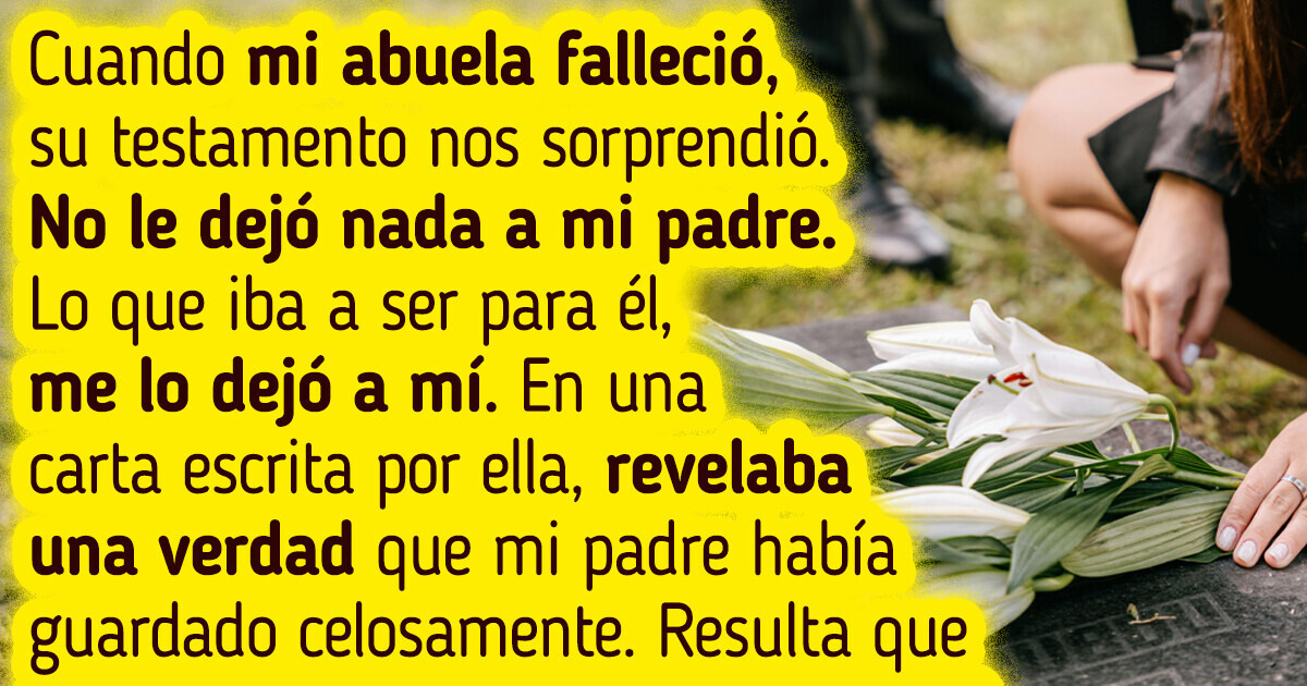 “Esta herencia es mía”. Mi padre perdió todo derecho a ella cuando decidió callar la verdad “Esta herencia es mía”. Mi padre perdió todo derecho a ella cuando decidió callar la verdad