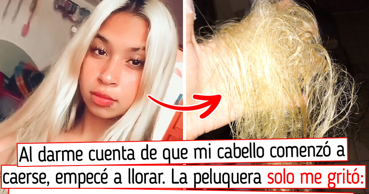 Así perdió esta chica su cabello por un absurdo error de su peluquera
