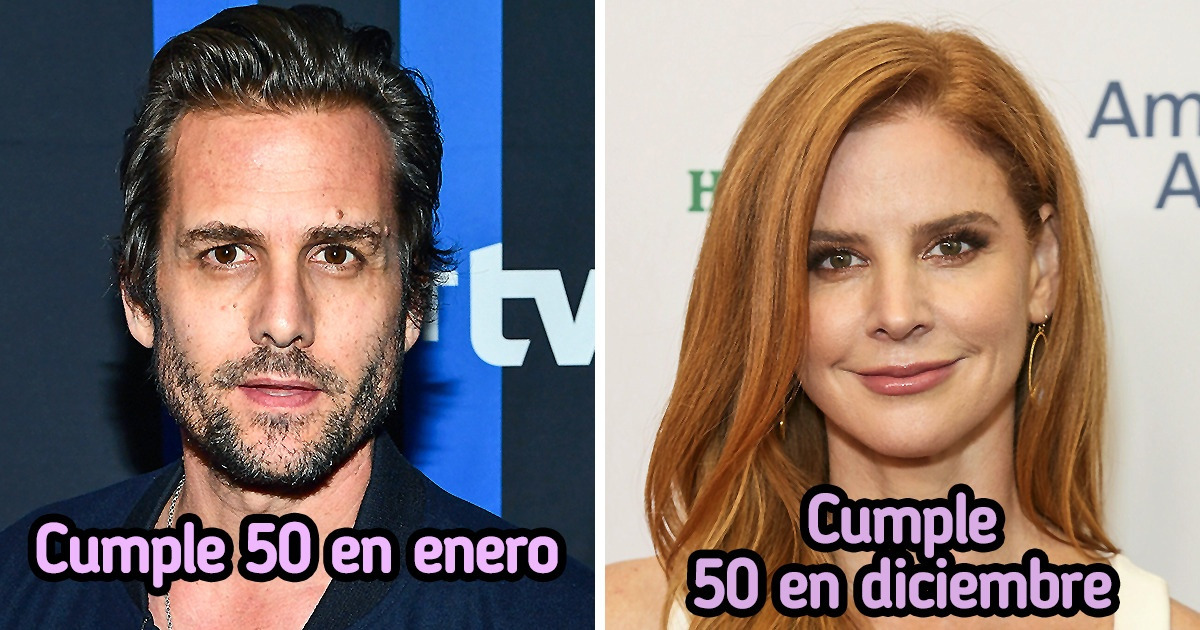 20+ Famosos que desafían el tiempo y que no esperábamos que cumplieran 50 en 2022
