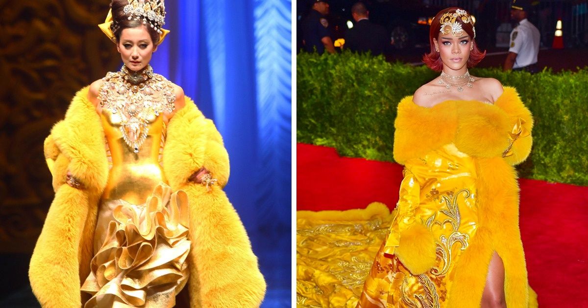 20 Atuendos de alta costura que lucían increíbles en las pasarelas, pero algo cambió cuando salieron al mundo 20 Atuendos de alta costura que lucían increíbles en las pasarelas, pero algo cambió cuando salieron al mundo