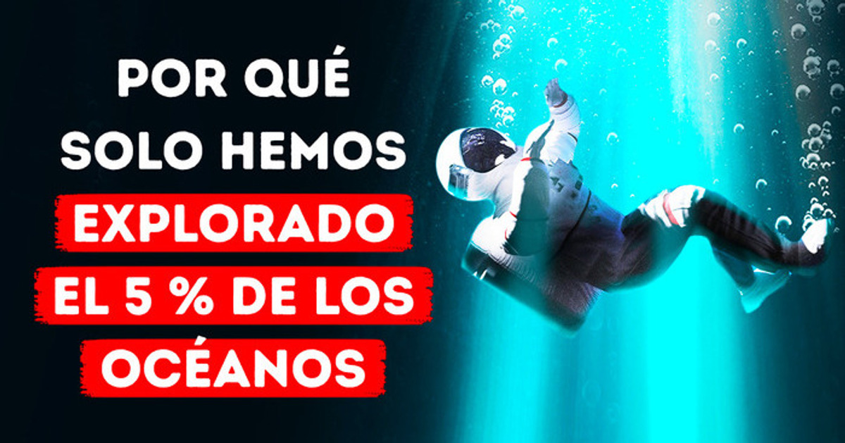 No sabemos qué se esconde en el 95 % del océano