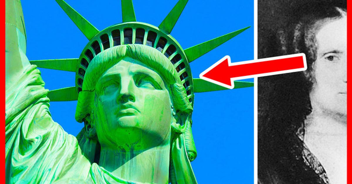 La persona REAL reflejada en la Estatua de la Libertad 🗽 La persona REAL reflejada en la Estatua de la Libertad 🗽