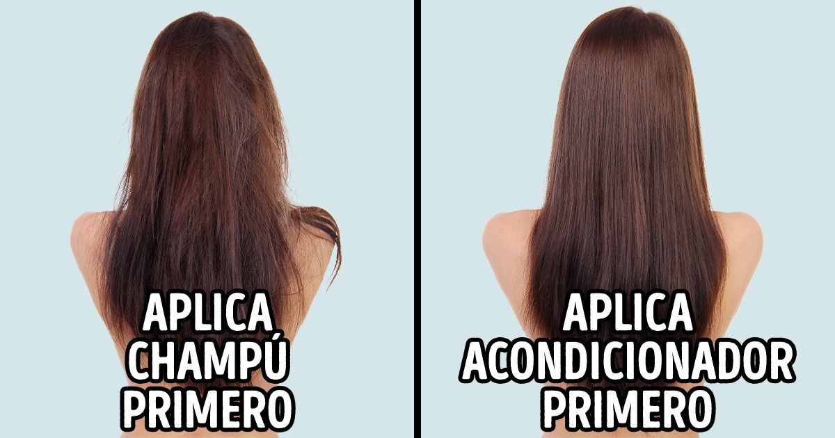 8 Errores de lavado del cabello que podrías estar cometiendo