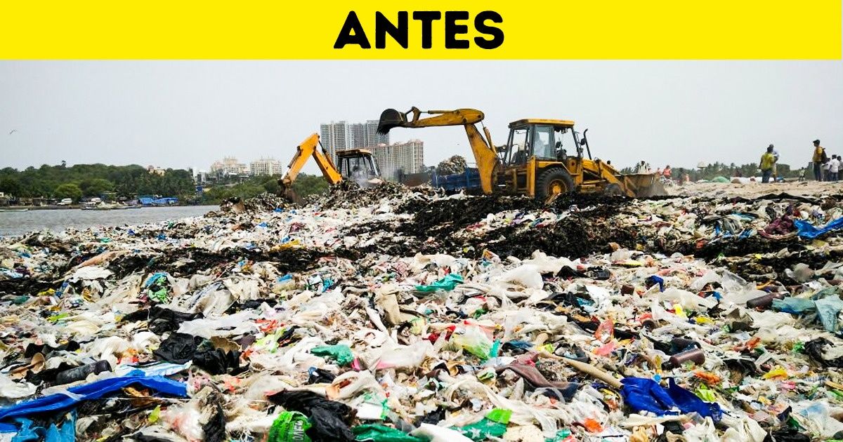 Durante muchos años, esta playa fue un vertedero, hasta que un simple abogado tomó el asunto en sus manos