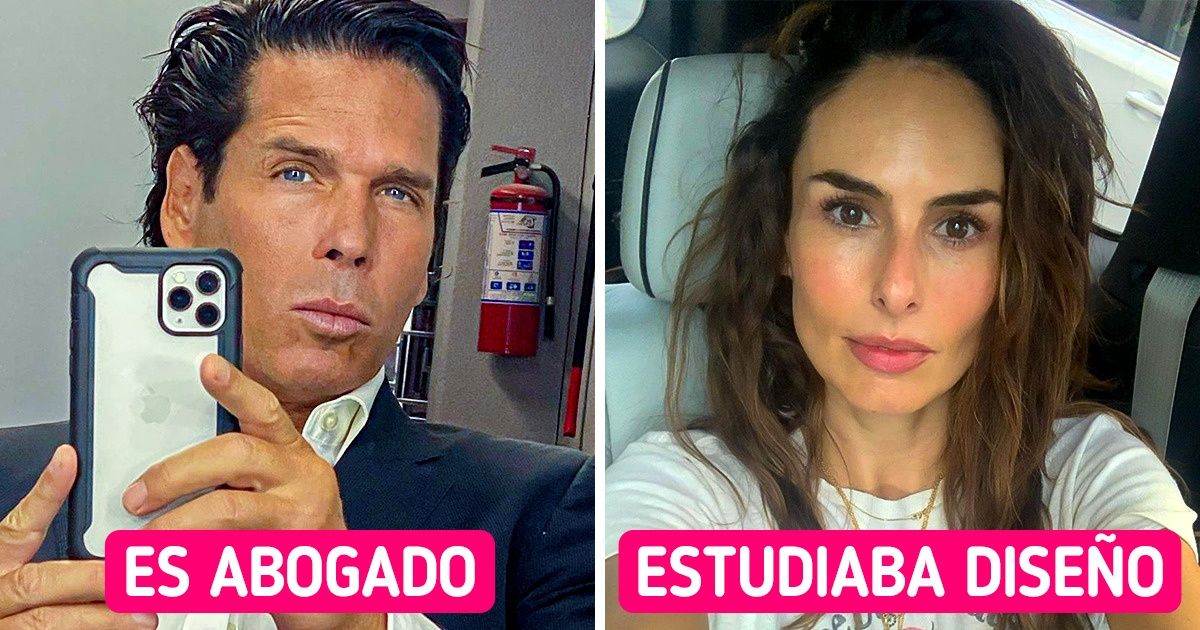 16 Famosos mexicanos que, además de ser artistas, tienen una profesión muy distinta 16 Famosos mexicanos que, además de ser artistas, tienen una profesión muy distinta