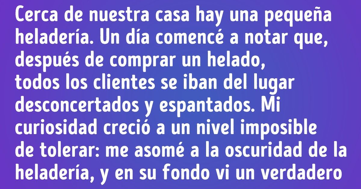 Una historia sobre aquello que se esconde dentro de todas las personas malas y atemorizantes