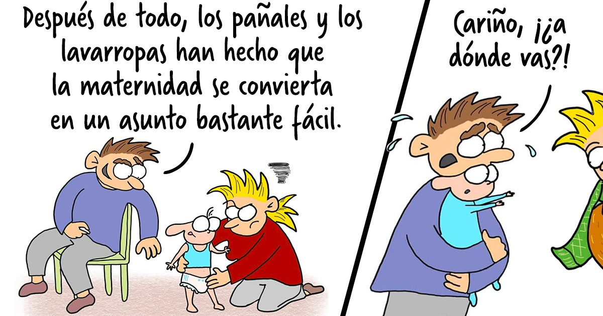 11 Cómics de una madre que ha experimentado todas las aventuras de la crianza