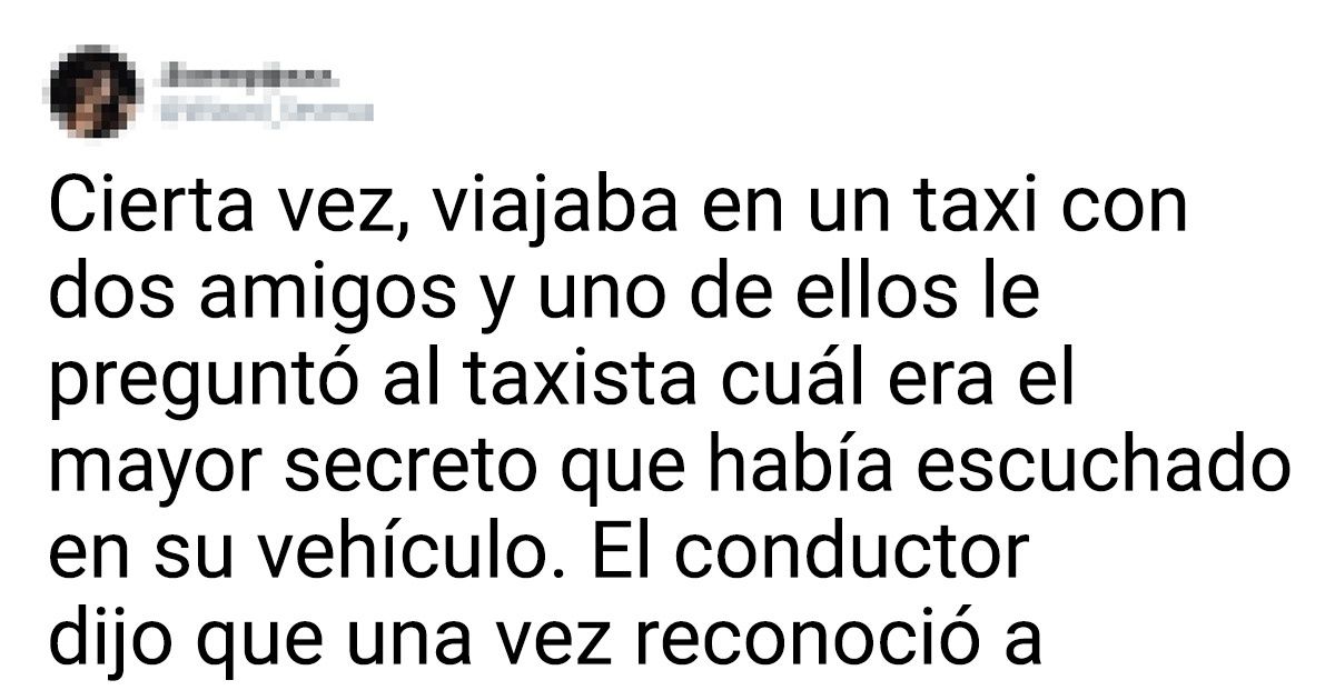 18 Historias de conductores de aplicaciones de transporte que podrían ganar un premio por su originalidad 18 Historias de conductores de aplicaciones de transporte que podrían ganar un premio por su originalidad
