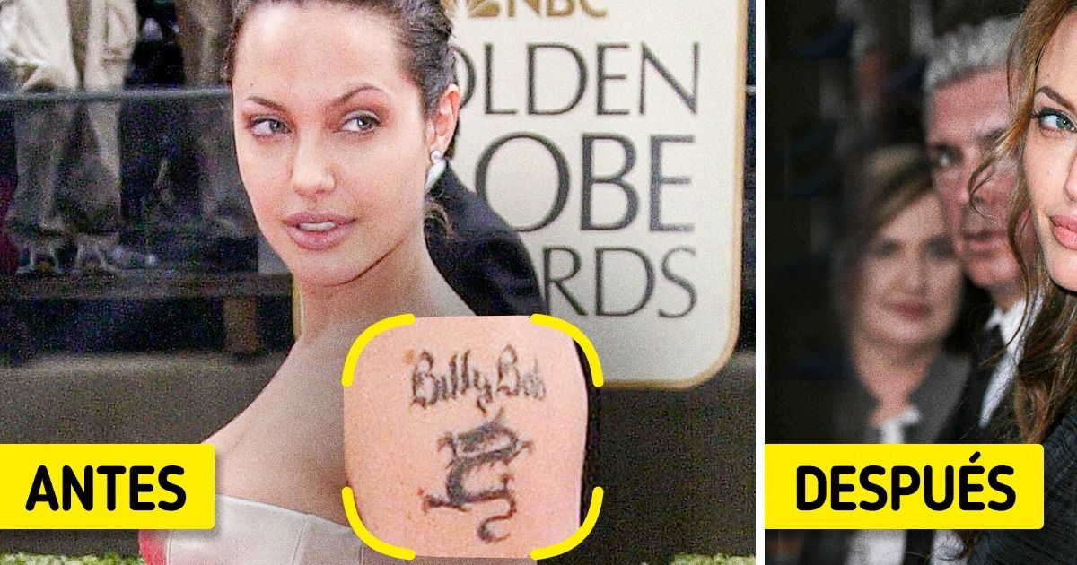 10 Famosos que cubrieron o se borraron alguno de sus tatuajes (y no solo por desamor)