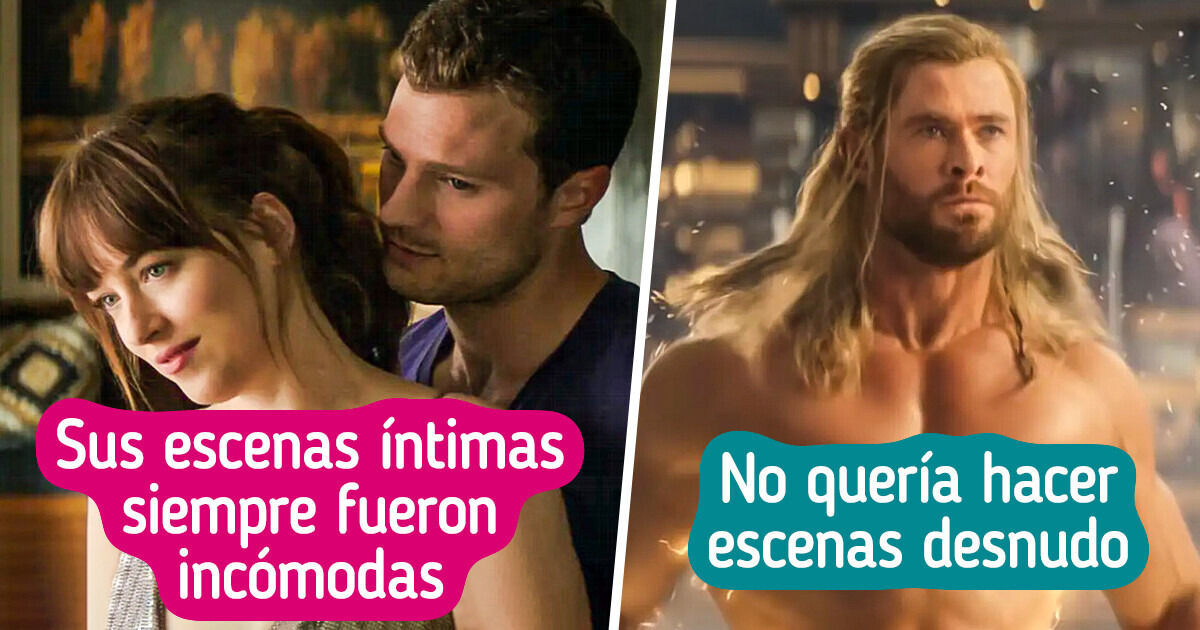 11 Famosos comparten las escenas que más se arrepienten de haber hecho