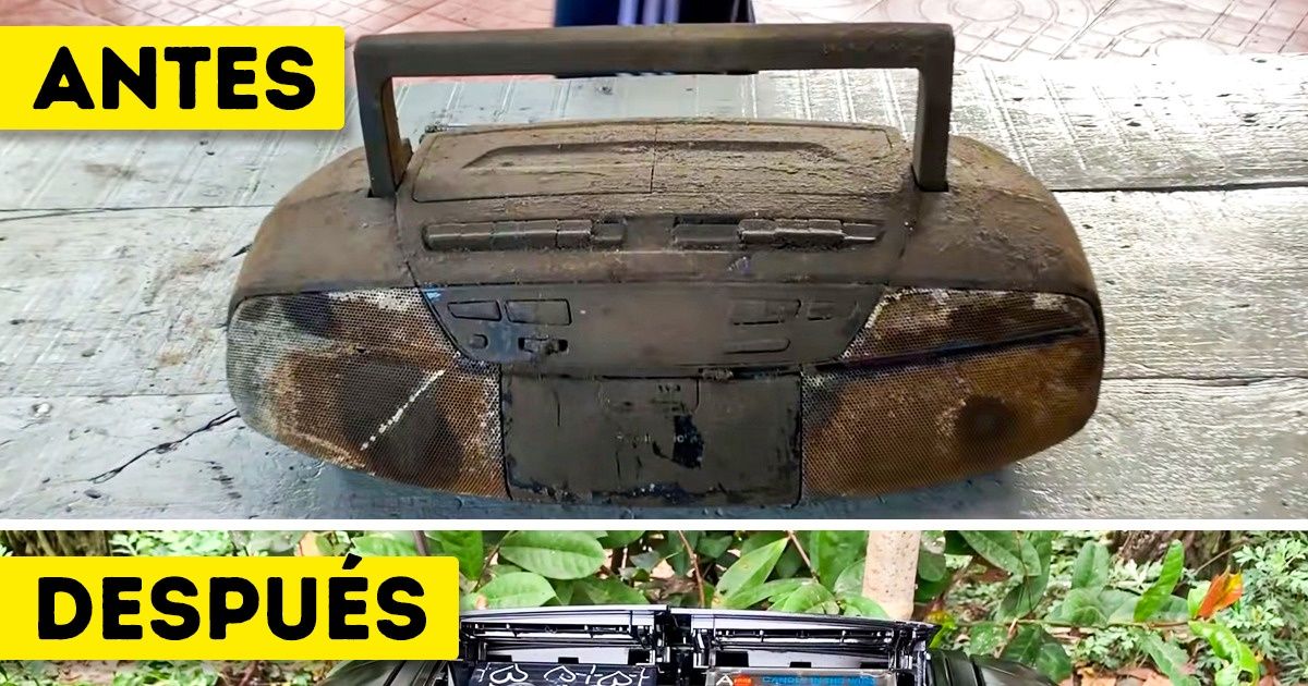 18 Cosas lavadas y restauradas que casi fueron tiradas a la basura 18 Cosas lavadas y restauradas que casi fueron tiradas a la basura