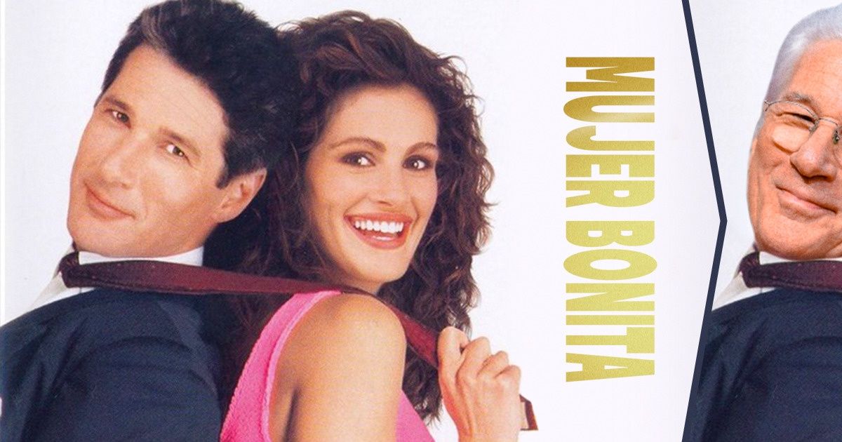 13 Carteles de películas famosas que muestran el antes y el después de sus protagonistas