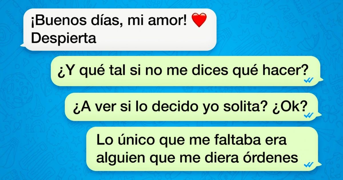 16 Mensajes de texto de personas que han sido pacientes... hasta hoy 16 Mensajes de texto de personas que han sido pacientes... hasta hoy