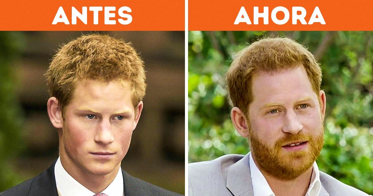 14 Pares de fotos de miembros de la realeza que muestran sus cambios físicos con el correr de los años 14 Pares de fotos de miembros de la realeza que muestran sus cambios físicos con el correr de los años