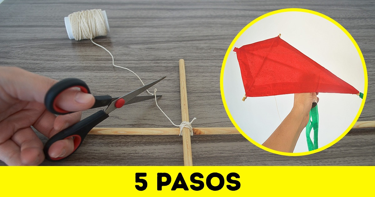 Instructivo Corto De Como Hacer Un Papalote Para Niños