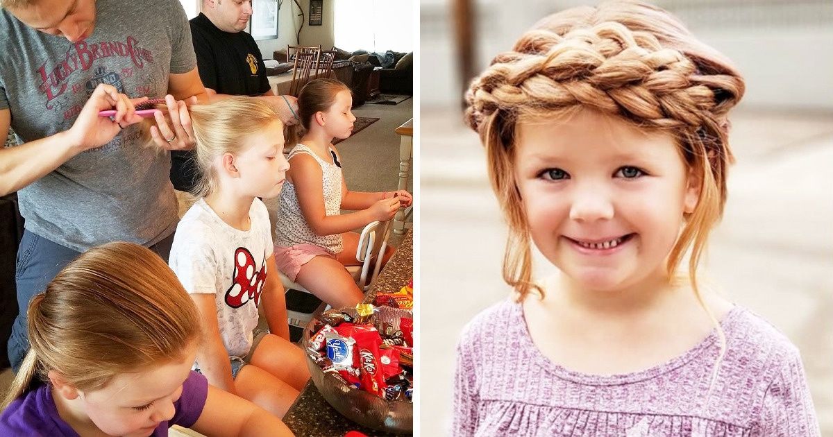 Un papá soltero aprendió a hacerle geniales peinados a su hija y ahora les enseña a otros padres en apuros a hacer lo mismo Un papá soltero aprendió a hacerle geniales peinados a su hija y ahora les enseña a otros padres en apuros a hacer lo mismo