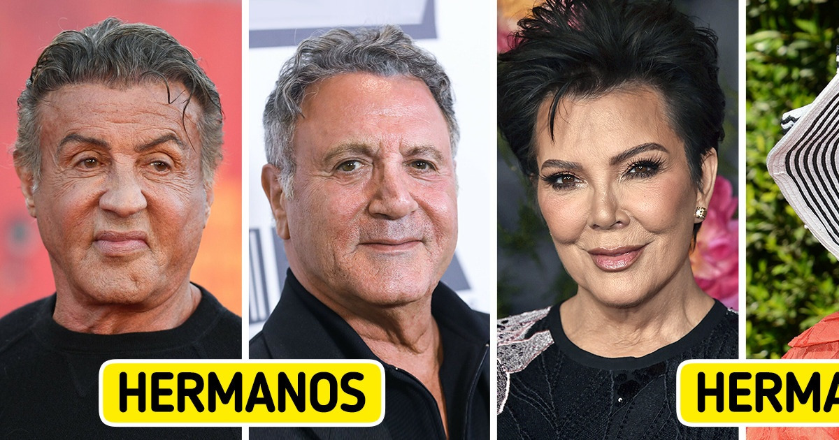 20 Hermanos y hermanas de famosos sobre los que no teníamos idea