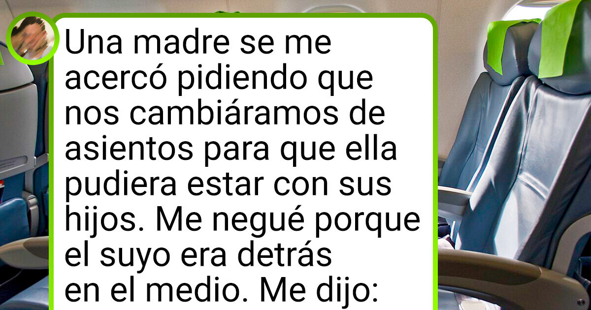 Un experto en viajes opina sobre si un pasajero solitario debe cambiar de asiento para que una familia pueda sentarse junta Un experto en viajes opina sobre si un pasajero solitario debe cambiar de asiento para que una familia pueda sentarse junta