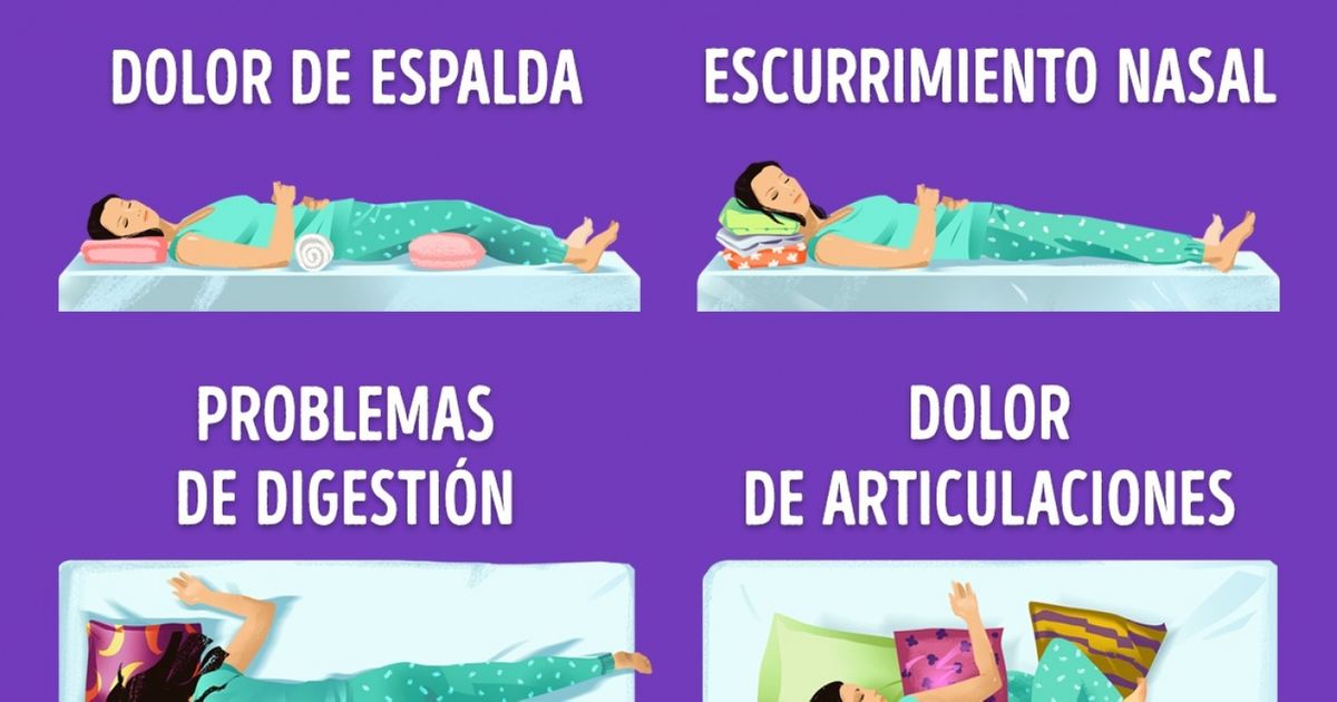 Как правильно спать чтобы не болела