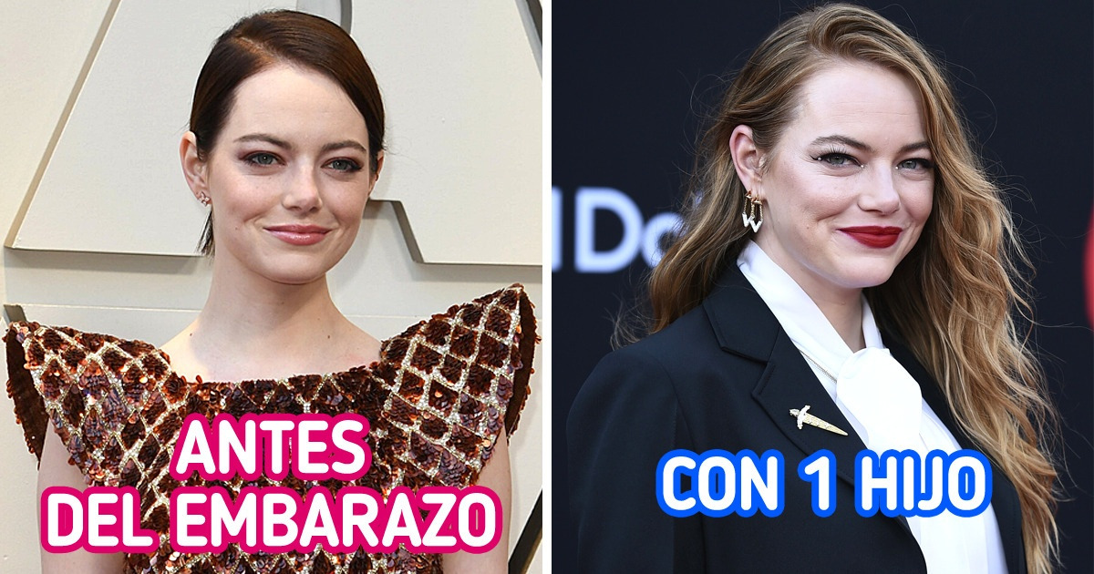 20 Famosas que ya eran lindas, pero después del embarazo se volvieron más hermosas que nunca