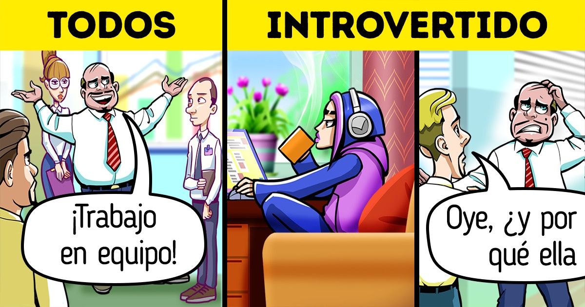 10 Situaciones cotidianas que se convierten en una verdadera lucha para los introvertidos 10 Situaciones cotidianas que se convierten en una verdadera lucha para los introvertidos