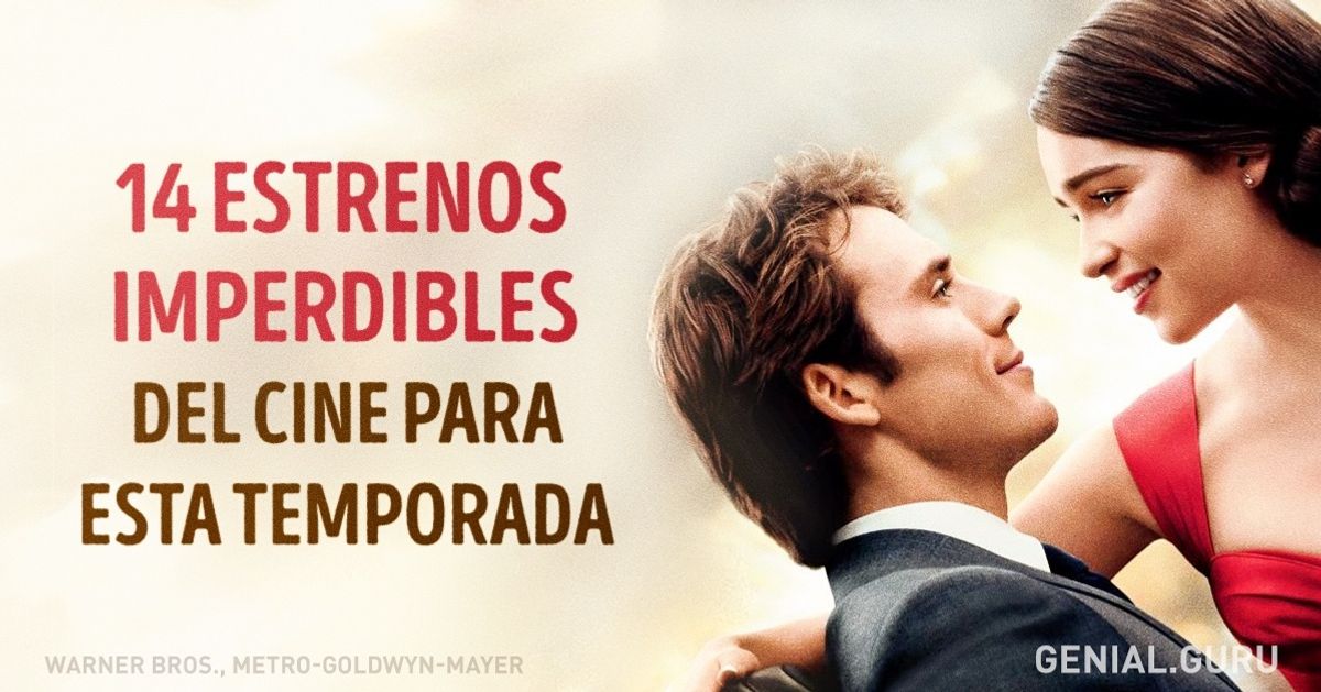 14 Estrenos imperdibles del cine para esta temporada
