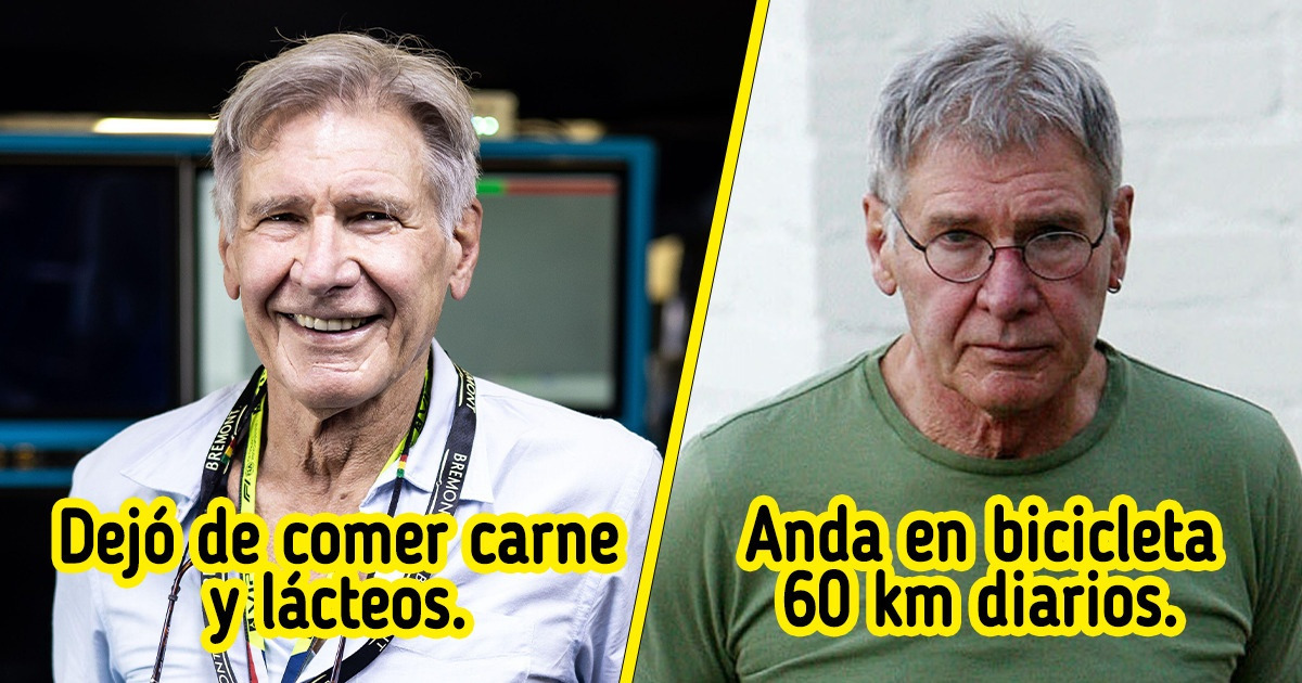 8 Hábitos que tiene Harrison Ford para seguir siendo el mismo héroe de acción a los 80 años