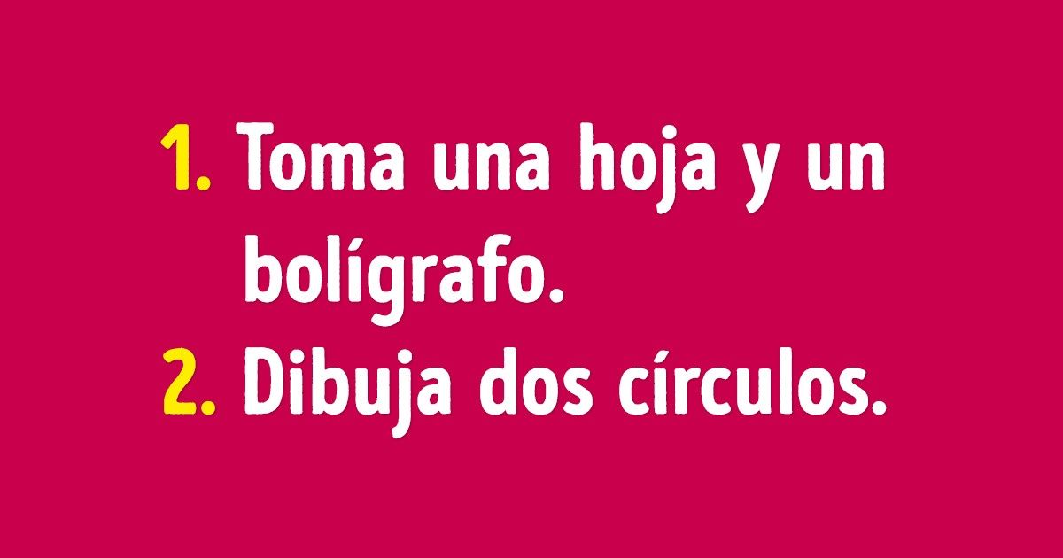 Un test sencillo para que te conozcas un poquito mejor Un test sencillo para que te conozcas un poquito mejor
