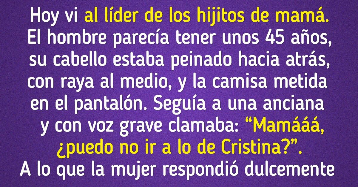19 Personas que podrían haber movido montañas si sus padres no las hubieran sofocado con tanto cuidado 19 Personas que podrían haber movido montañas si sus padres no las hubieran sofocado con tanto cuidado