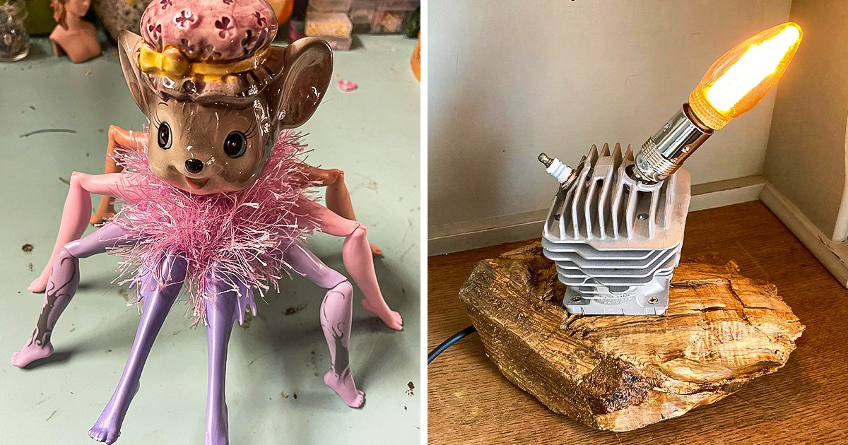 21 Pruebas de que una obra de arte también puede nacer de la basura