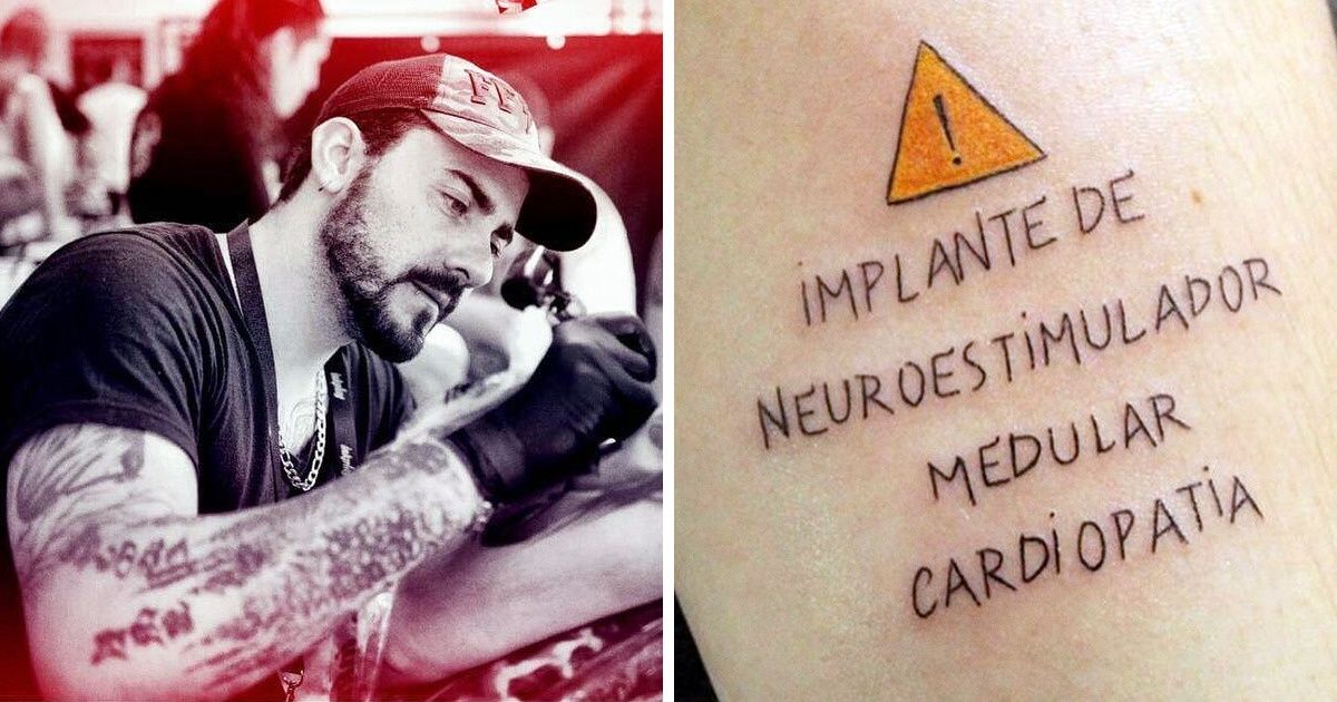 Un tatuador se ofrece a hacer tatuajes temporales a niños enfermos