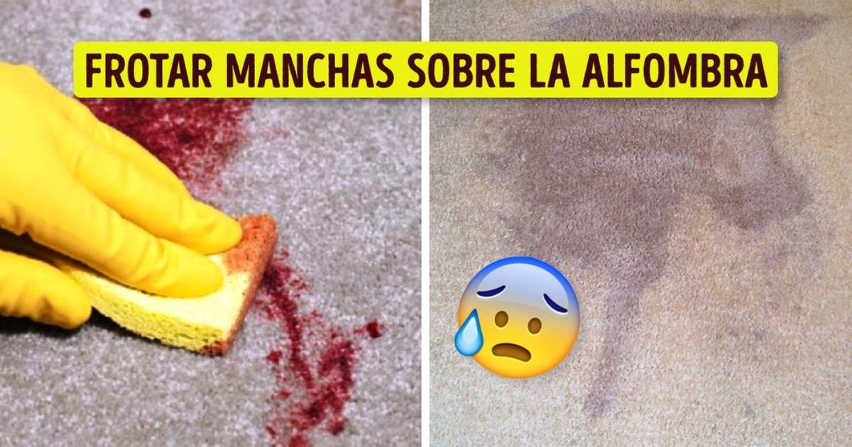 13 Errores que cometes a la hora de limpiar