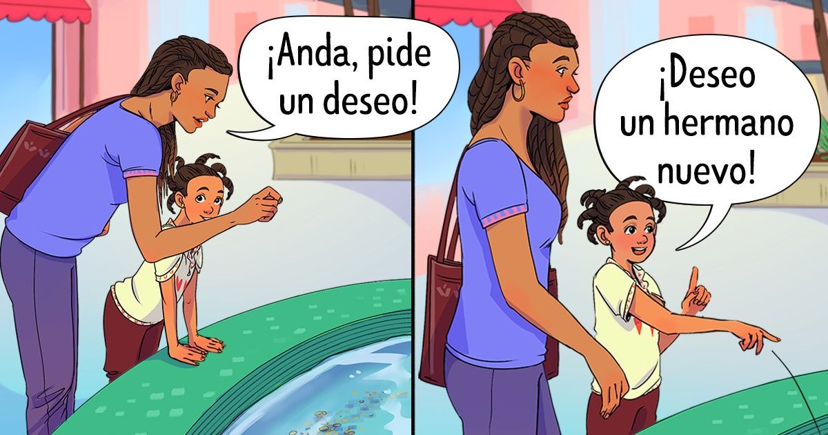 12 Ilustraciones de cómo algunas veces los niños nos regalan importantes lecciones sobre la vida