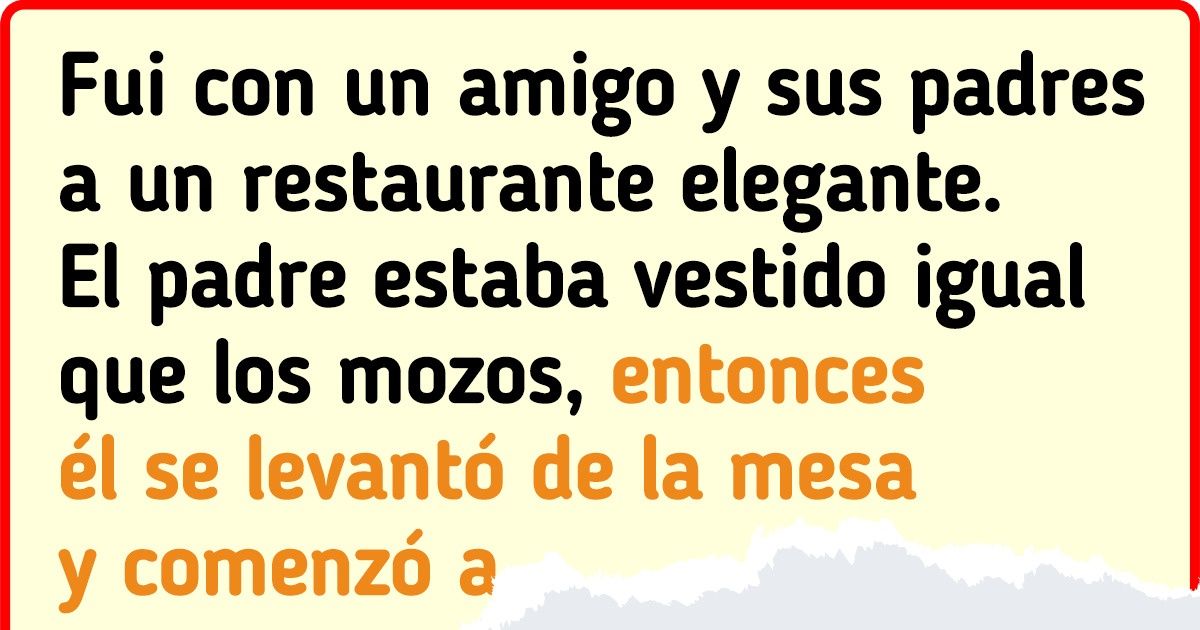 19 Internautas compartieron las experiencias vergonzosas (y graciosas) que vivieron en un restaurante 19 Internautas compartieron las experiencias vergonzosas (y graciosas) que vivieron en un restaurante
