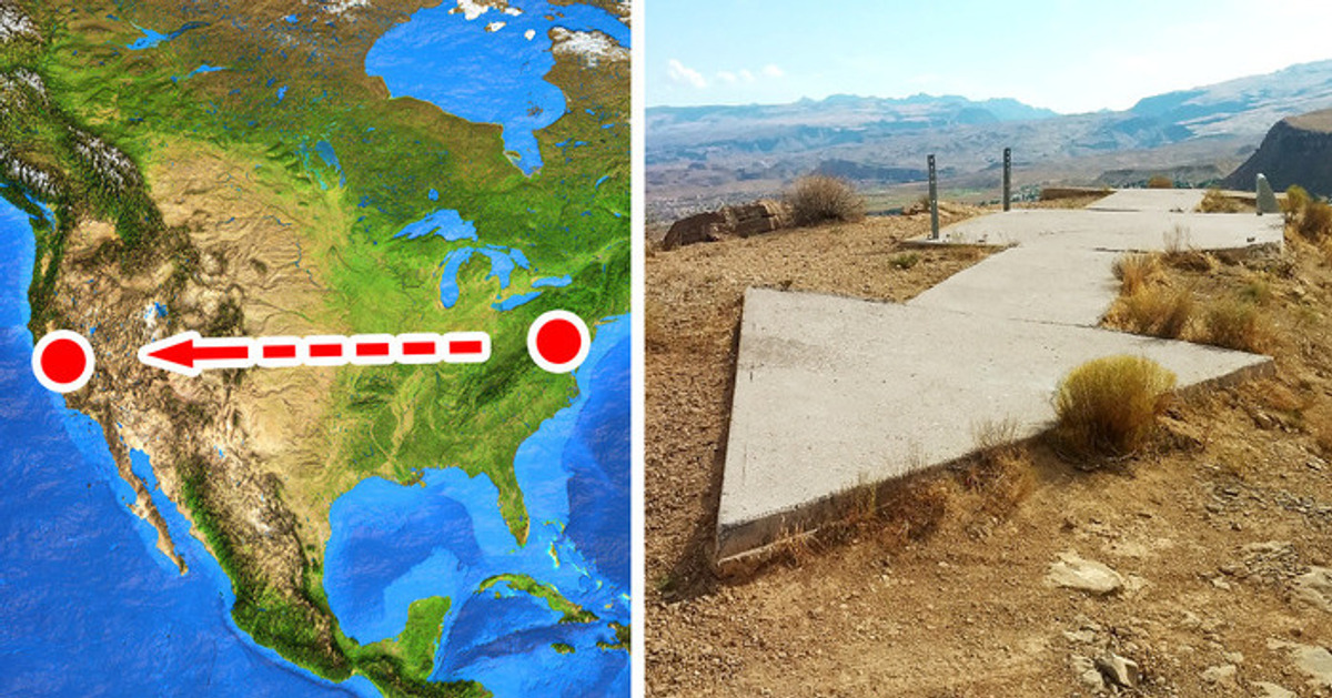 Qué son esas flechas gigantes de hormigón que atraviesan los EE.UU. Qué son esas flechas gigantes de hormigón que atraviesan los EE.UU.