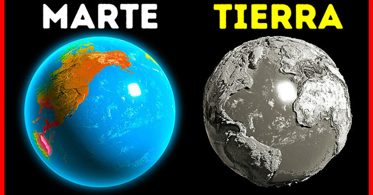 ¿Qué pasaría si la Tierra y Marte intercambiaran lugares?