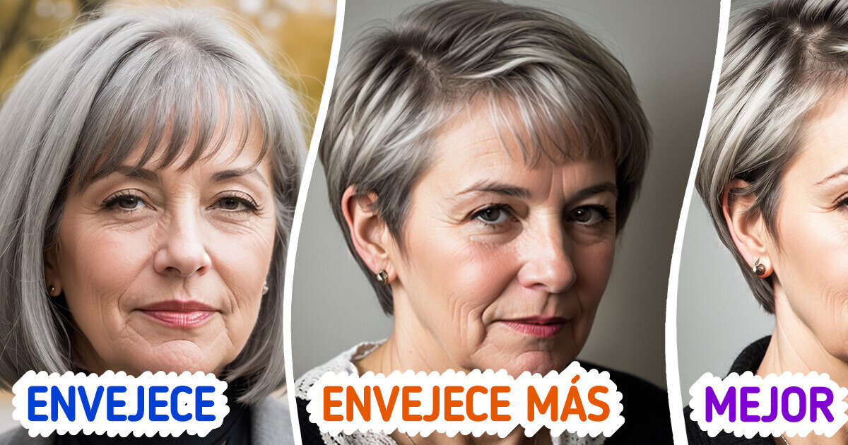 Estos 8 peinados en tendencia podrían revitalizar tu cabello gris