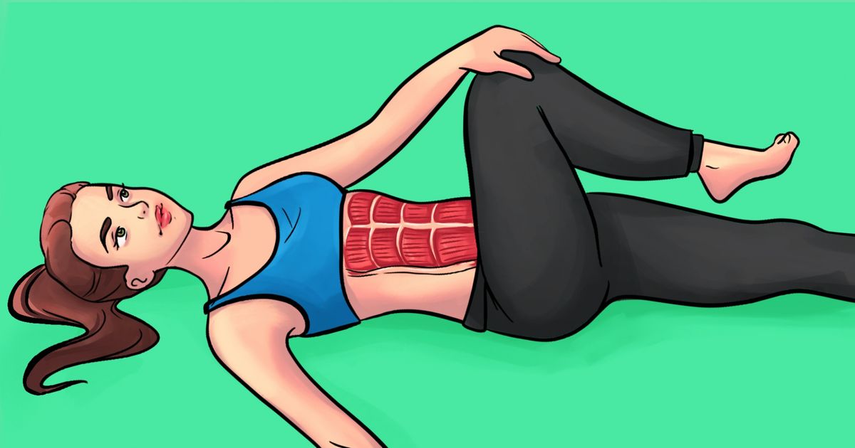 9 Ejercicios que te ayudarán a quemar la grasa obstinada de tu abdomen en menos de un mes