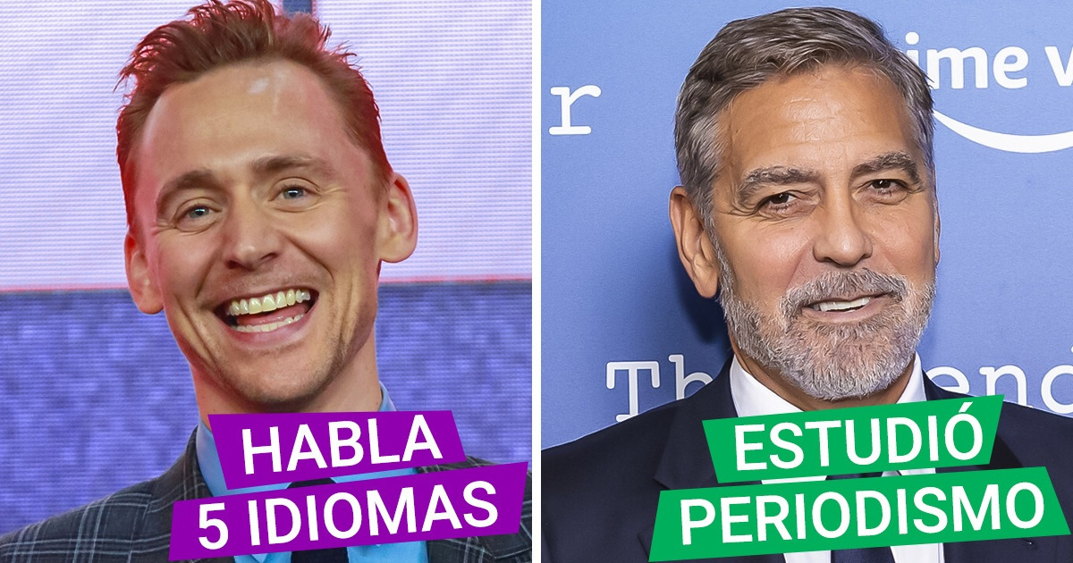 13 Famosos que además de tener un rostro atractivo poseen una mente brillante
