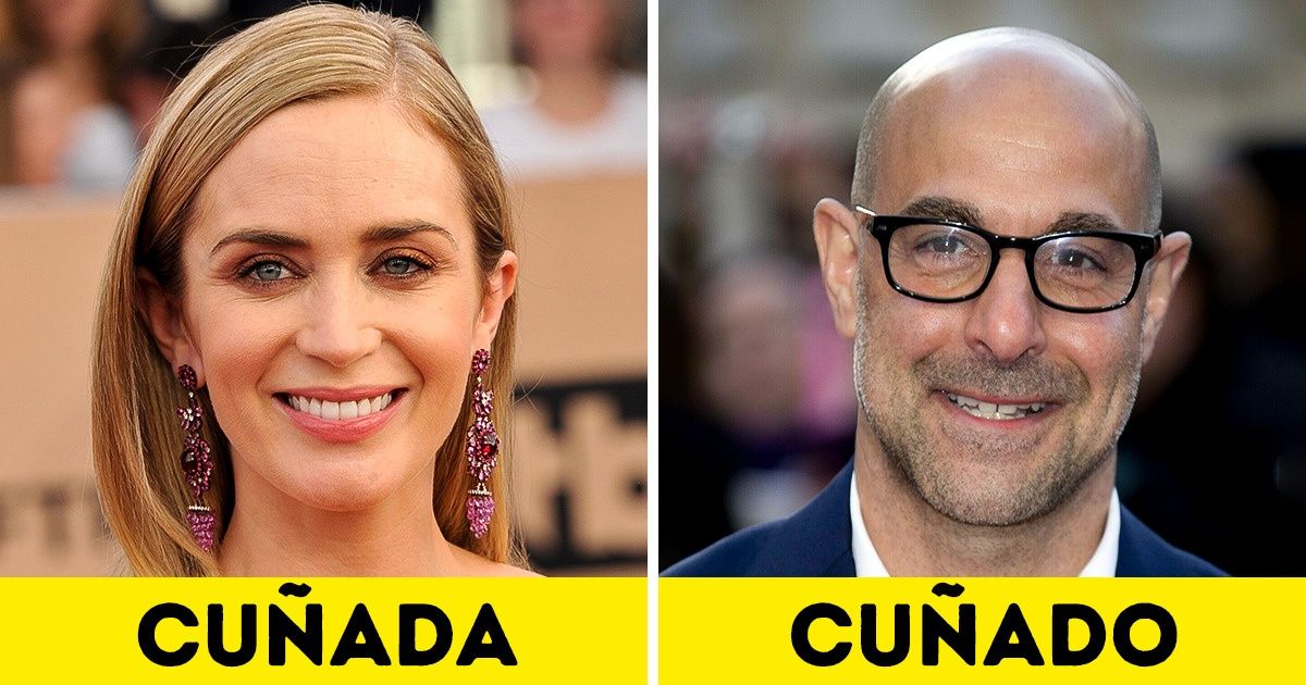 12 Pares de famosos cuyos lazos familiares pasan desapercibidos 12 Pares de famosos cuyos lazos familiares pasan desapercibidos