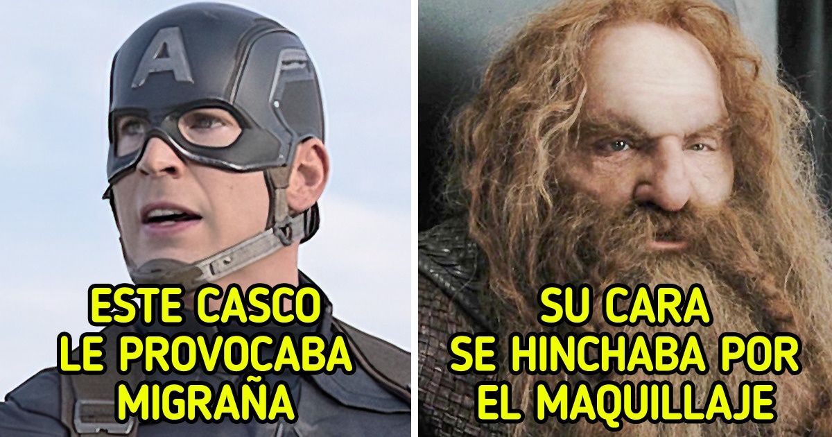 11 Actores que recordarán su vestuario y su maquillaje como una pesadilla 11 Actores que recordarán su vestuario y su maquillaje como una pesadilla